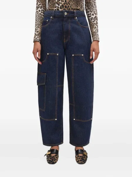 Blugi Ganni albastru