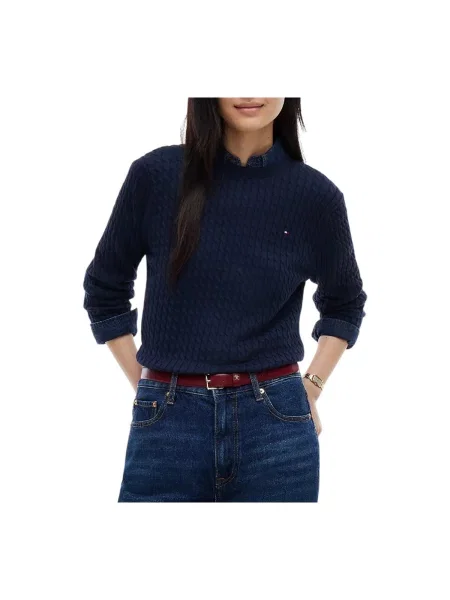 Pulover Tommy Hilfiger albastru