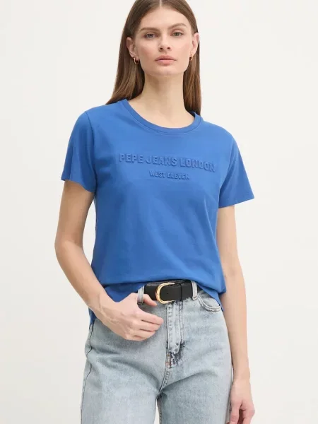 Pepe Jeans tričko LORETTA modré