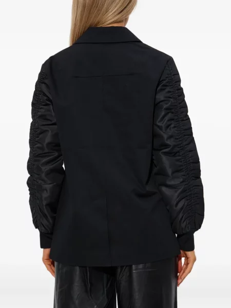 Haină de mazăre Allsaints negru