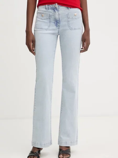 Morgan blugi bootcut pentru femei albastru