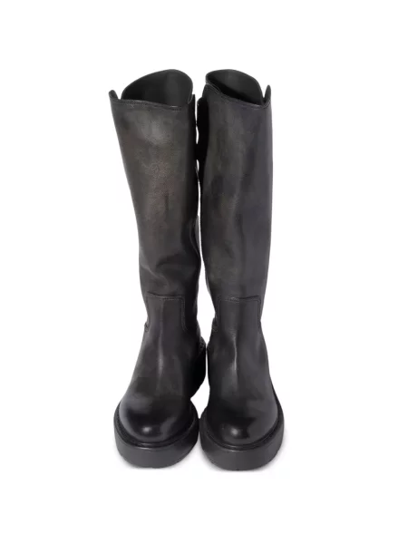 Botine Miu Miu din piele negru