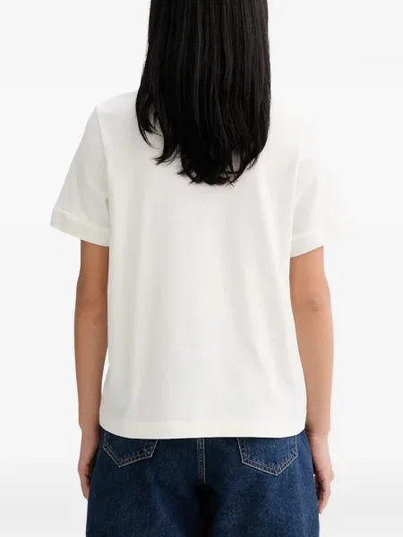 Scurt tricou polo Marc O'polo alb