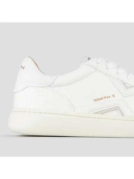 Pantofi Alexander Smith alb