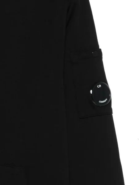 Bluza z kapturem dziecięca C.p. Company czarna