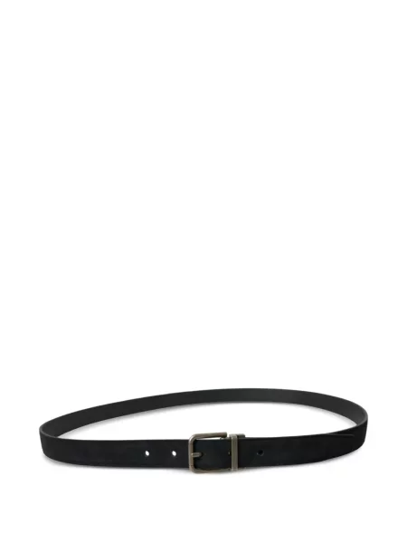 Cu centură curea Dolce & Gabbana din piele cu cataramă negru