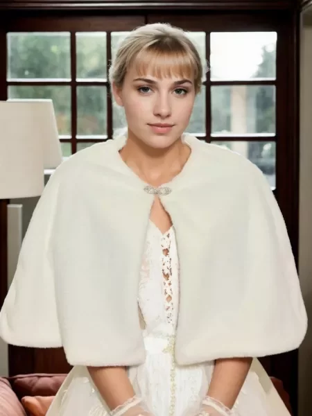 Sacou Dewberry lung alb