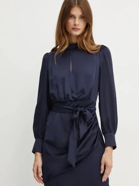 Marella Rochie cocktail Celso Bleumarin albastru