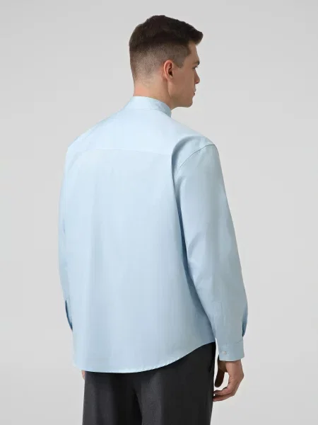 Сорочка класична Emporio Armani блакитний