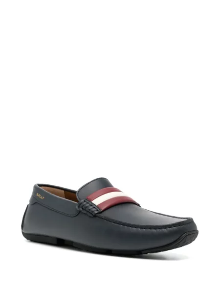 Pantofi loafer Bally din piele albastru