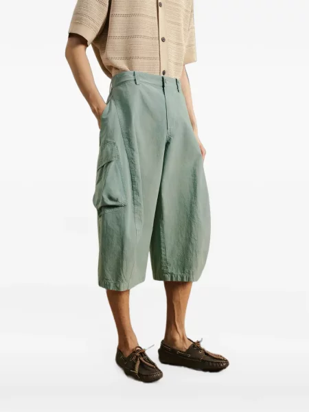 Pantaloni scurți cargo Croquis verde