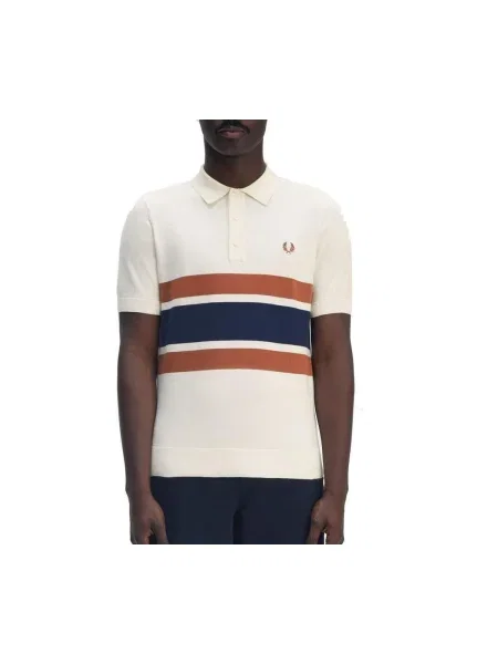 Cămașă Fred Perry tricotate bej
