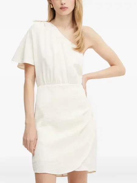 Rochie mini Morgan drapată cu un umăr gol