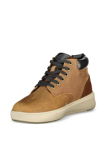 Μποτάκια αστραγάλου Timberland με κορδόνια με δαντέλα καφέ