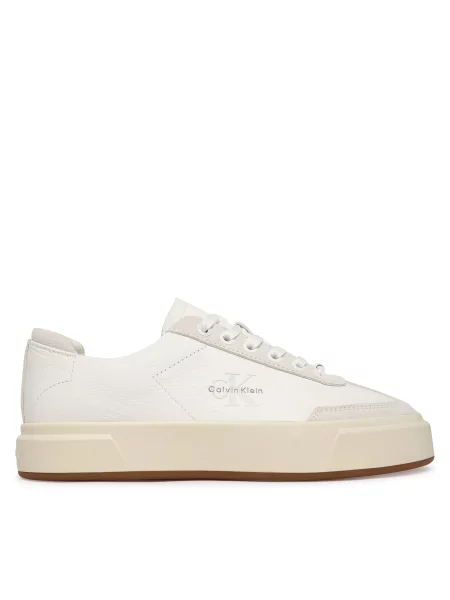 Tenisice Calvin Klein Basket Cups Lup Wt Lth Su bijela
