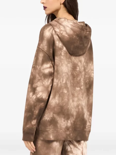 Hoodie Roberto Cavalli γραβάτες καφέ