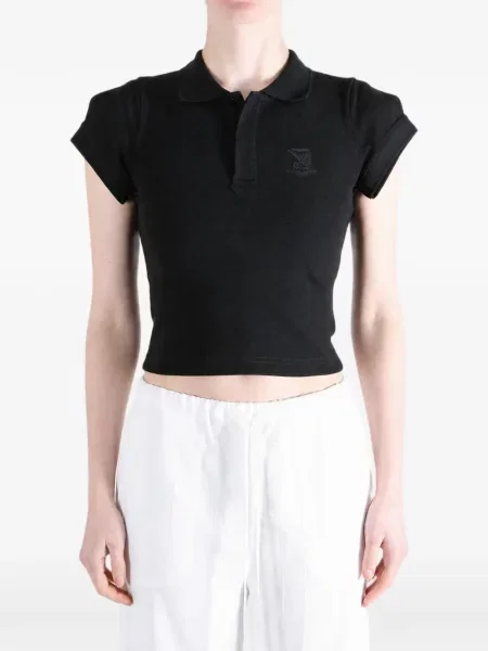 Polo Vetements με αυτόγραφο μαύρο