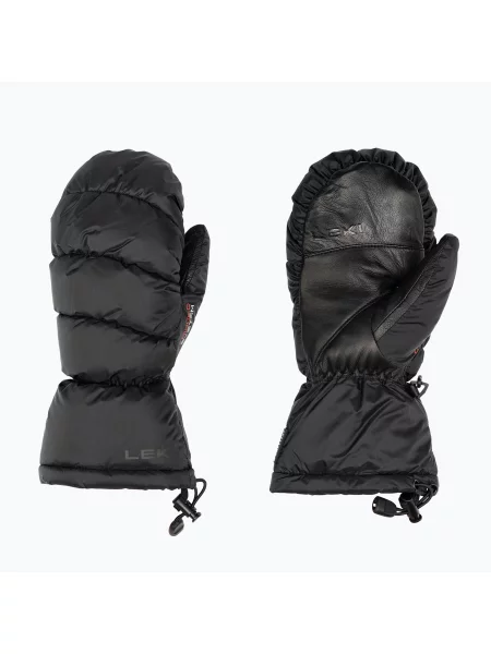 Rękawice narciarskie LEKI Glace 3D Mitt black czarne