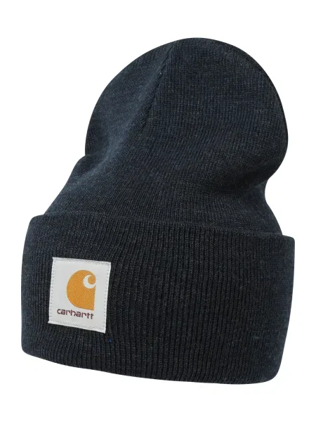 Carhartt WIP Căciulă bleumarin / galben curry / murdar alb