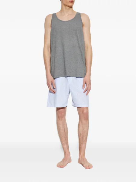 Pijamale Moschino cu dungi gri