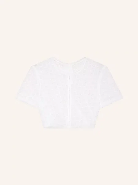 Johann & Johanna Bluzka Bawarska weiss biała