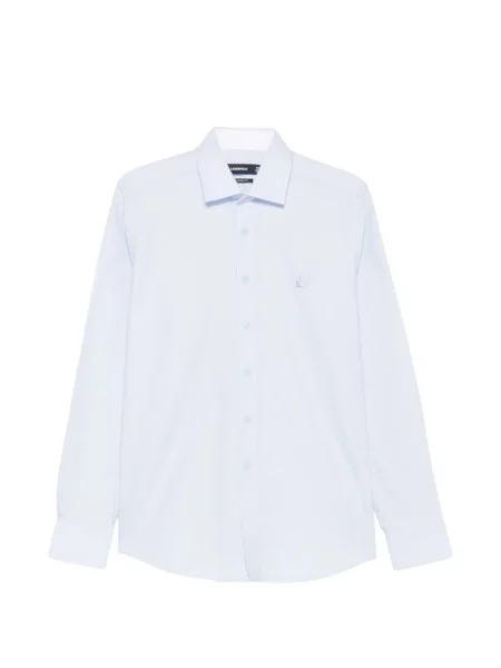 Lung cămașă Karl Lagerfeld cu broderie albastru