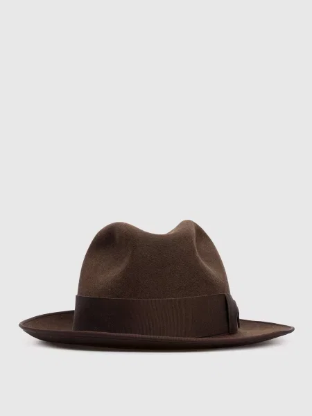Шерстяная шляпа Loro Piana коричневая