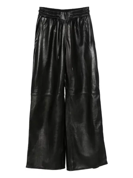 Spodnie R13 skórzane czarne