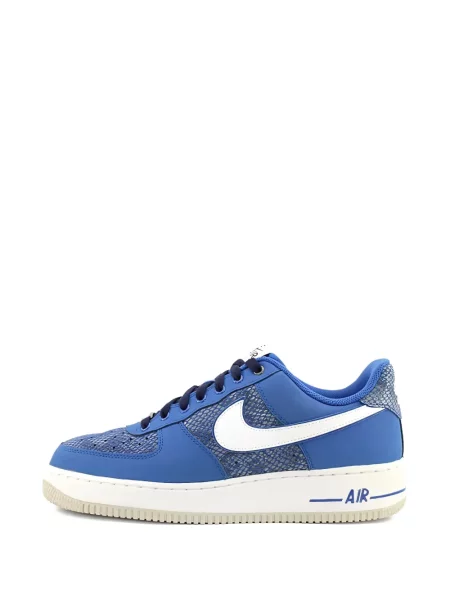 Sneakerși Nike Air Force 1 cu model piele de șarpe verde