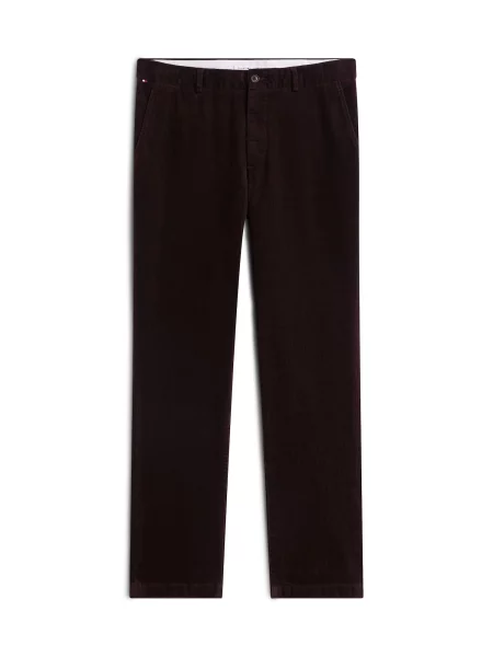 TOMMY HILFIGER Pantaloni eleganți DENTON închis maro