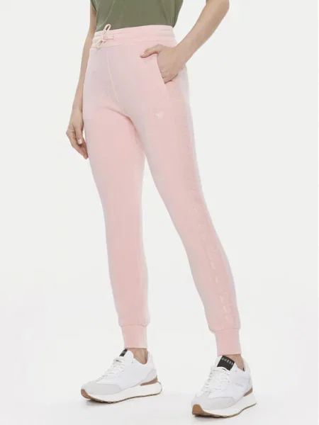Spodnji del trenirke Guess roza