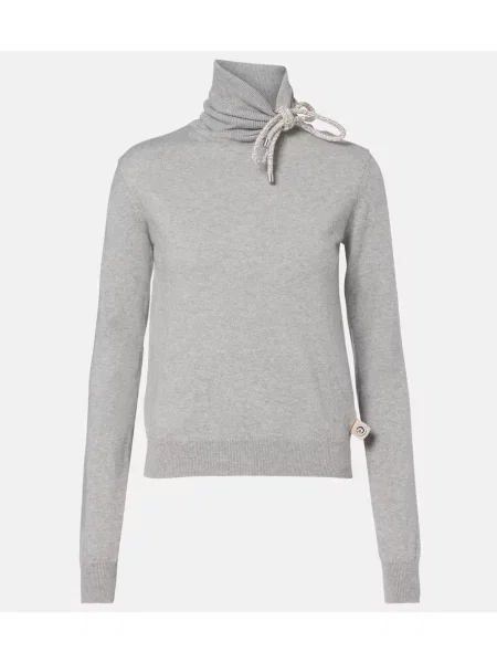 Heláncă Area din cașmir gri