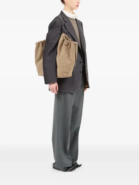 Geantă Maison Margiela din piele de căprioară