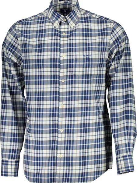 Cămașă Gant cu mâneci lungi lungă alb