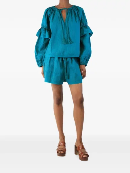 Pantaloni scurți Ulla Johnson albastru