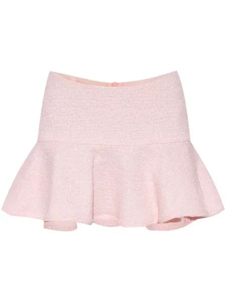 Fusta mini Misbhv din tweed roz