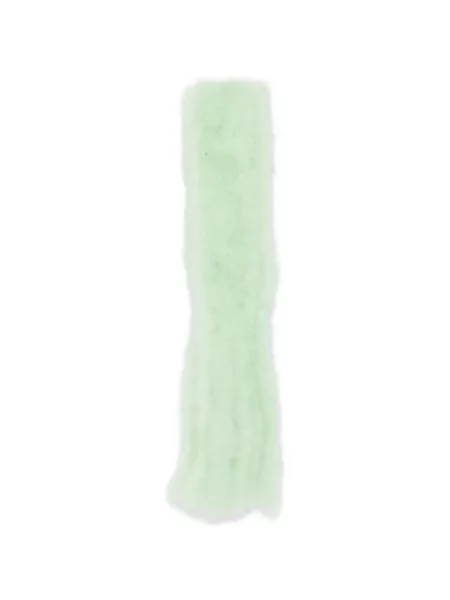 Fular Valentino Garavani cu pene verde