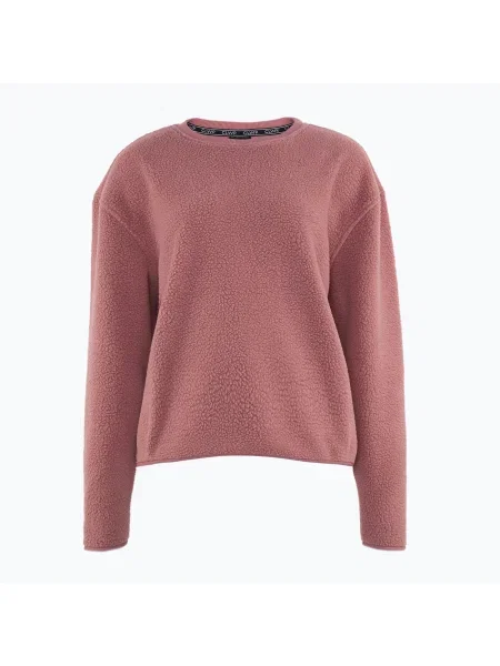 Bluză pentru femei Colourwear Snug Pile Crew dk rose roz