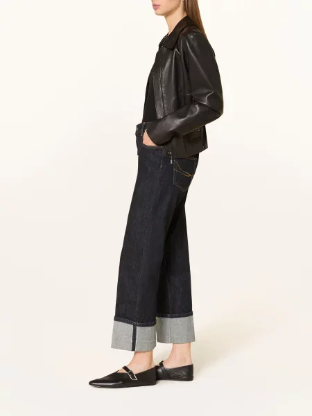 Liu Jo jeansy high waist niebieskie