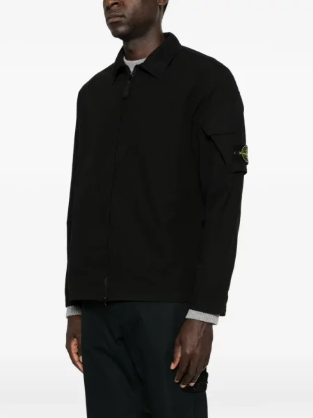 Cămașă Stone Island cu strasuri negru