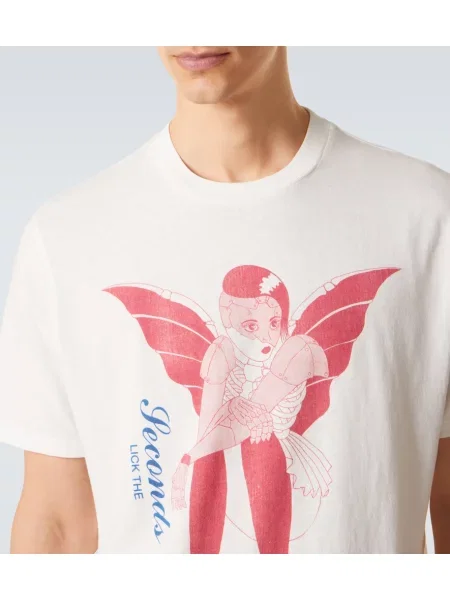 Tricou Our Legacy din jerseu alb