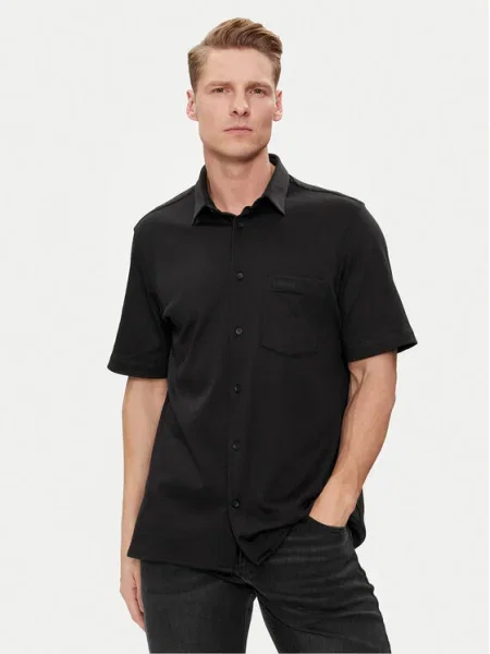 Calvin Klein Košeľa čierna