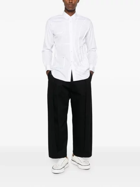Lung cămașă Comme Des Garçons Shirt alb
