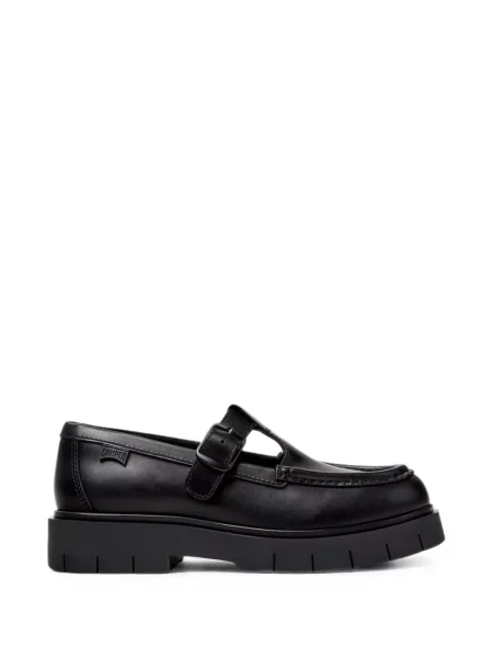 Pantofi loafer Camper cu cataramă negru