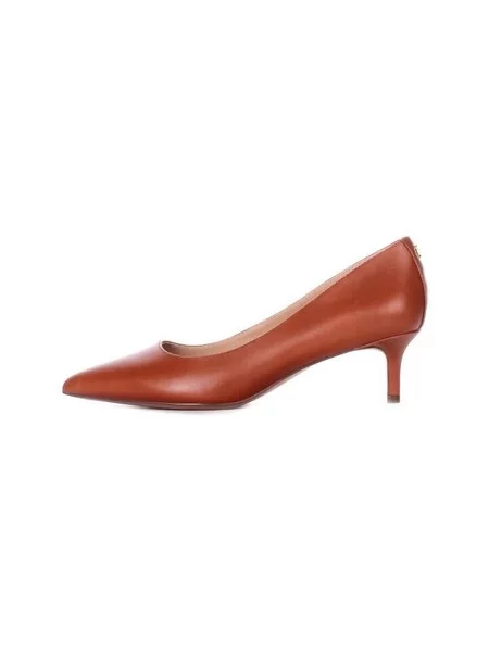 Pantofi Lauren Ralph Lauren din piele maro