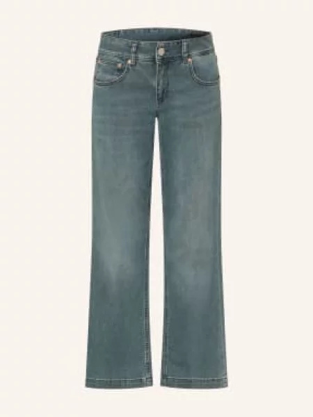 Herrlicher Dżinsy Rozszerzane Edna blau niebieskie