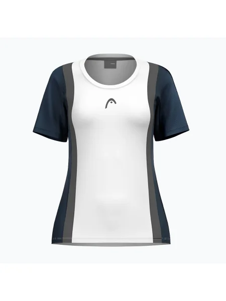 Дамска тениска за тенис HEAD Club 25 Tech W navy/white бяло
