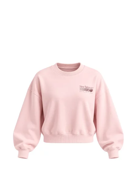 Fleece nadrág New Balance nyomtatás rózsaszín