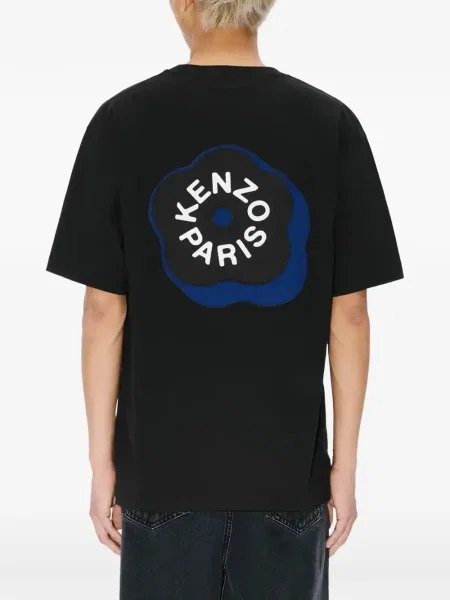 Tricou Kenzo cu model floral negru