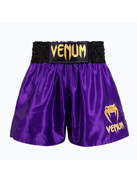 Bărbați Venum Classic Muay Thai pantaloni scurți de antrenament închis violet